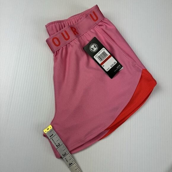 Under Armour Pink Shorts Size XS Loose Fit Heatgear - Picture 9 of 9